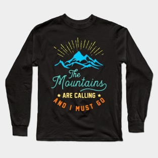 Mountain Biking - Mountain Hiking Cycling Lover Long Sleeve T-Shirt